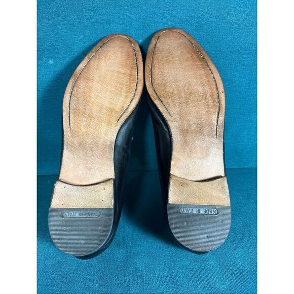 Mezlan Bradley Penny Loafers Black Leather Men’s Size 11 Made in Spain Italian S